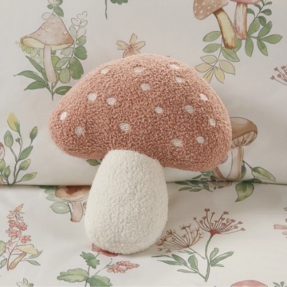 Mushroom Plush Pillow, EUC - Picture 1 of 2